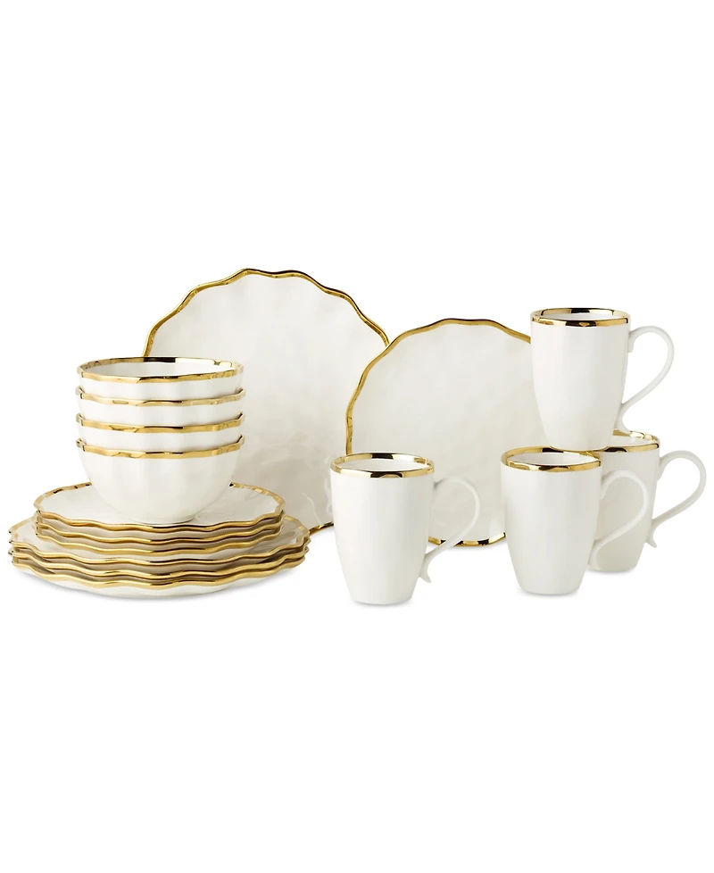 Certified International Regency 16-Piece Dinnerware Set, Service for 4