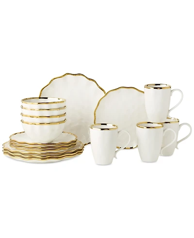 Certified International Regency 16-Piece Dinnerware Set, Service for 4