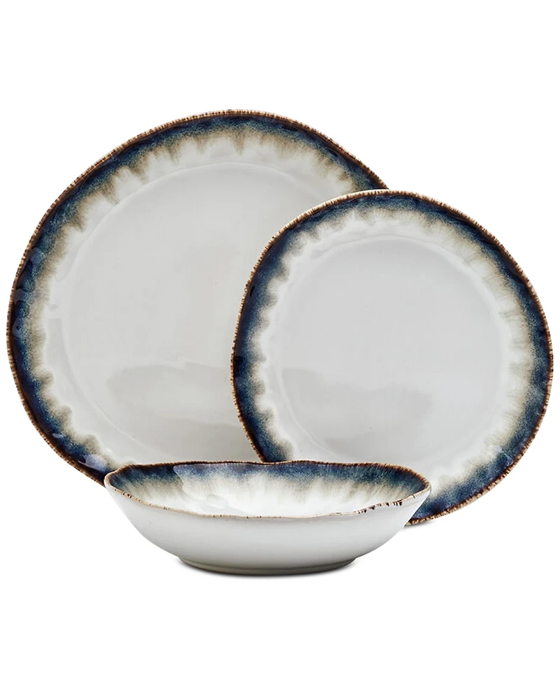 Mikasa Cole 12-Piece Dinnerware Set, Service for 4