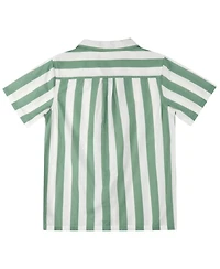 B By Brooks Brothers Big Boys Striped Camp Shirt
