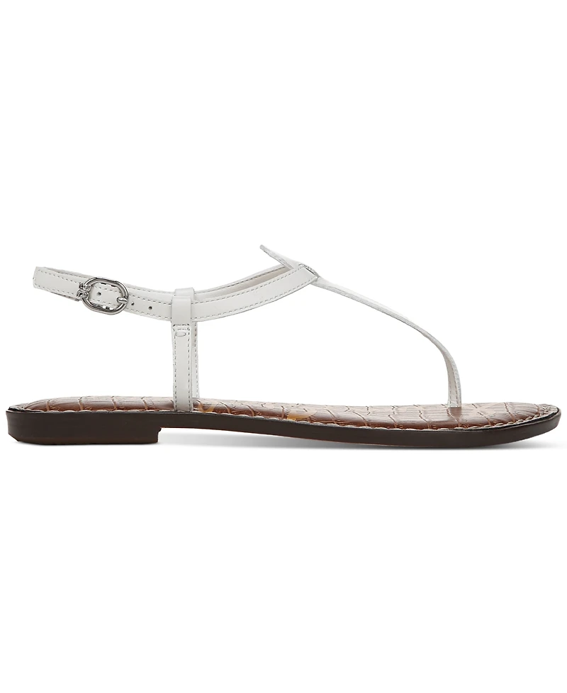 Sam Edelman Women's Gigi T-Strap Flat Sandals