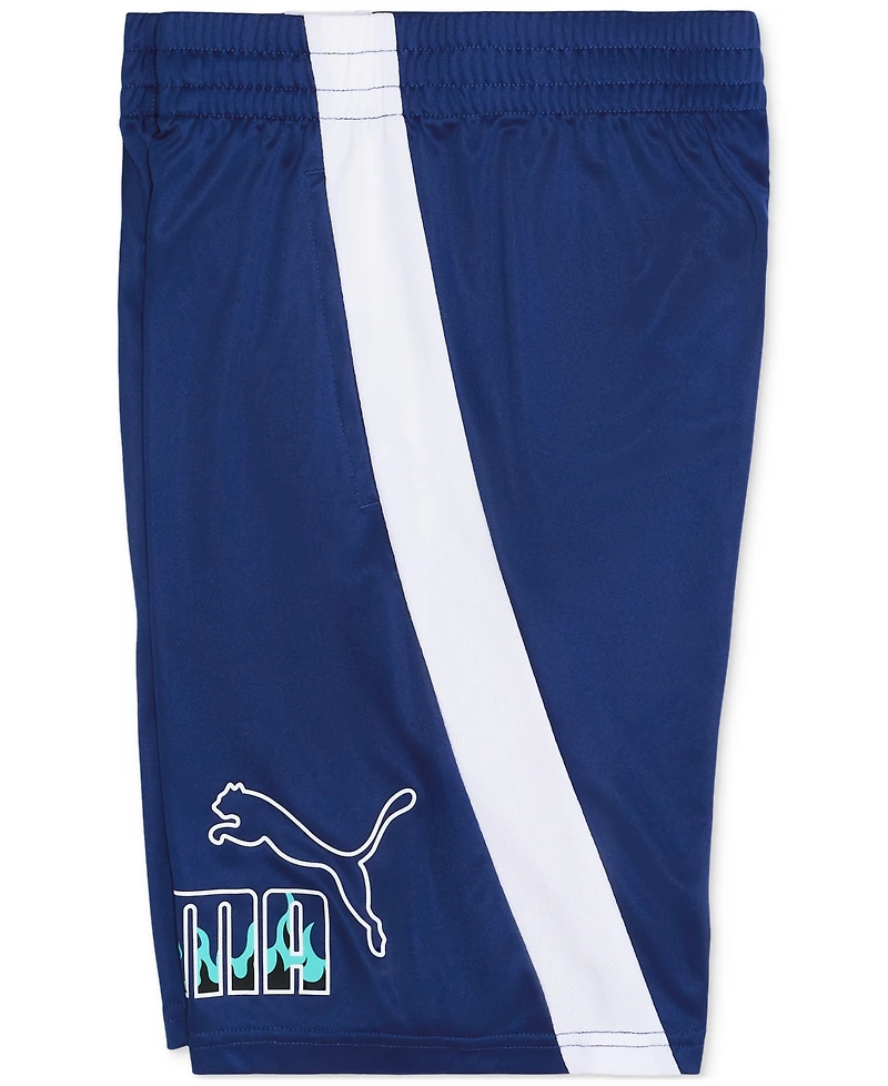Puma Big Boys Logo Graphic Shorts
