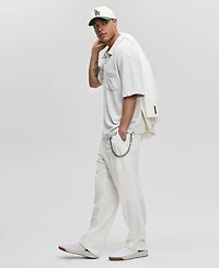 Mode of One Men's Textured Knit Polo Shirt, Exclusively at Macy's