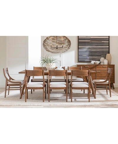 Greystone Ii 9-Pc. Dining Set (Rectangular Table & 8 Side Chairs