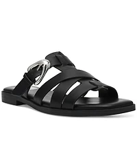 Dv Dolce Vita Women's Medina Fisherman Slide Flat Sandals