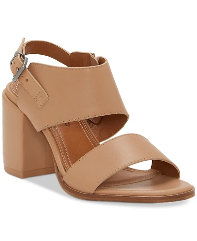 Lucky Brand Women's Dinzin Two-Strap Block-Heel Sandals