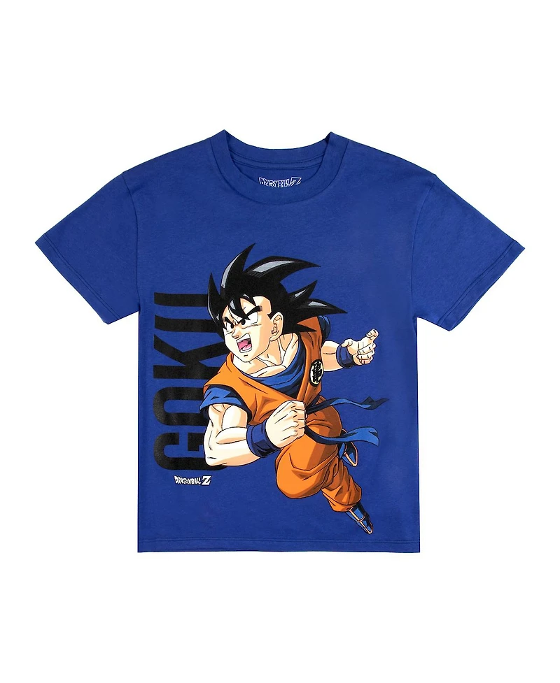 Dragon Ball Z Boys Characters Crew Neck Short Sleeve 4pk Tees-xxl