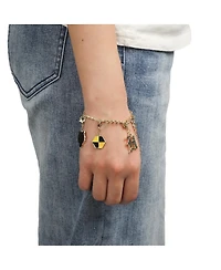 Harry Potter Hufflepuff Interchangeable Charm Bracelet