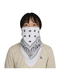 Bioworld Lightweight White 22"x22" 6-Pack Bandana Set