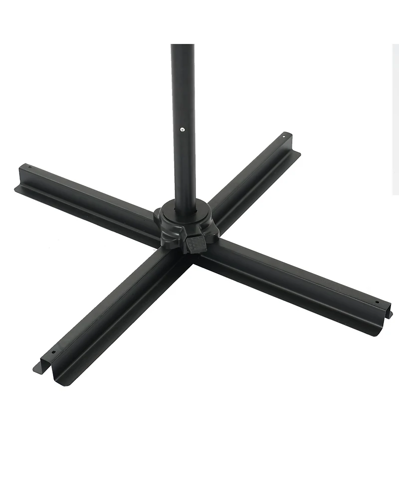10 Ft. Outdoor Patio Cantilever Umbrella with Stand