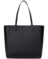 Lauren Ralph Pebbled Leather Extra-Large Cameryn Tote Bag