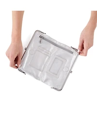 Hobo Lauren Clutch-Wallet - Silver