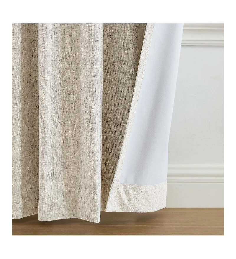 Elrene Home Fashions Solace Solid Max-Blackout Window Curtain Panel