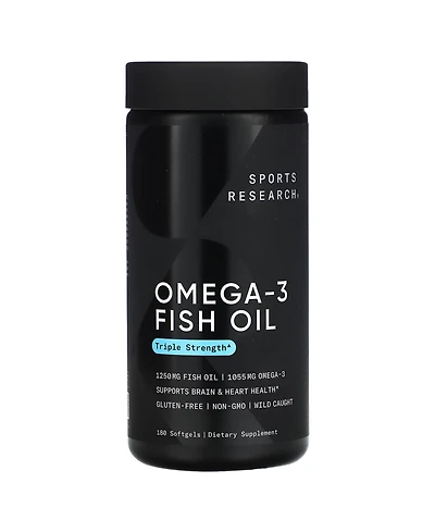 Sports Research Omega-3 Fish Oil Triple Strength