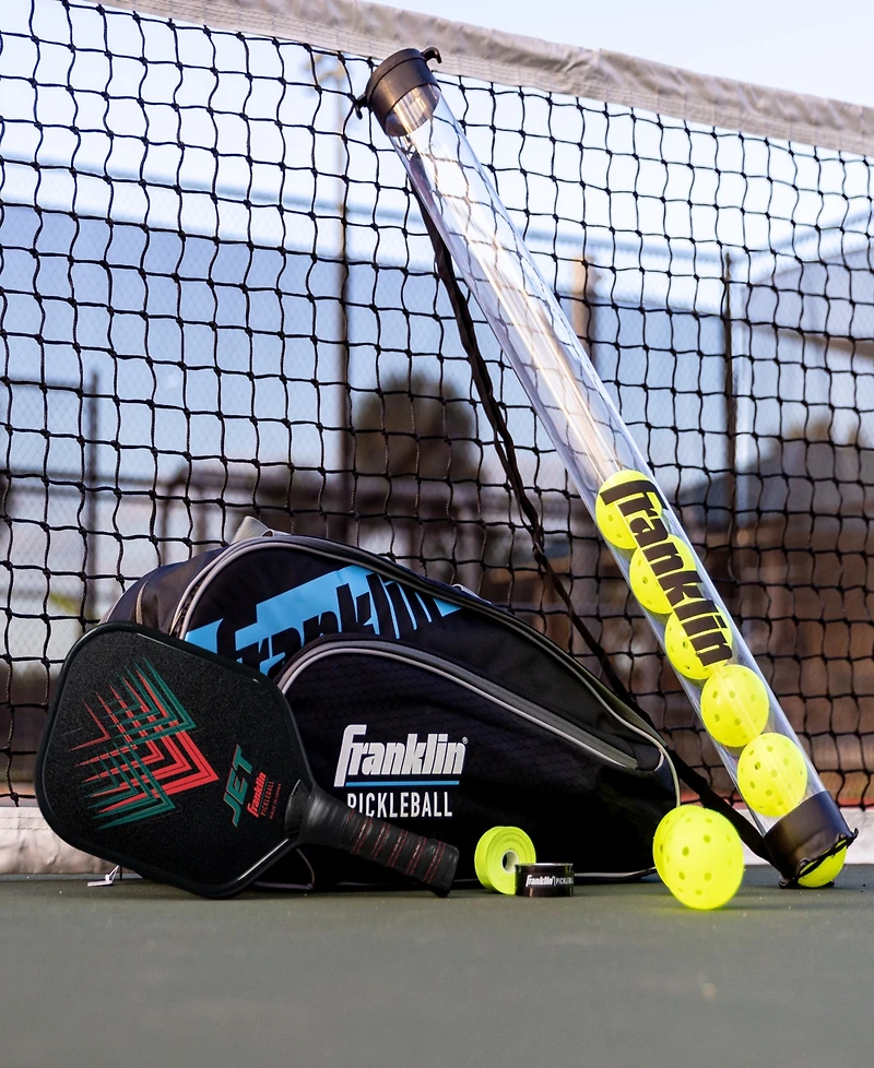 Franklin Sports Jet Pickleball Paddle and X-40 Pickleball Set