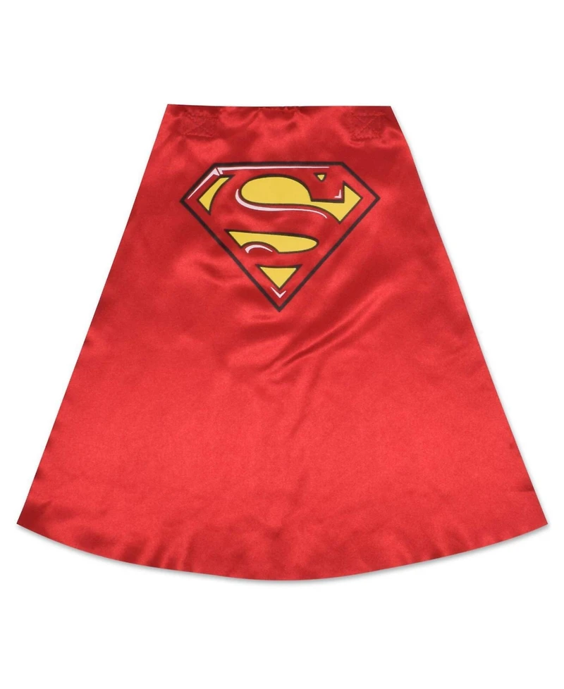 Dc Comics Justice League Zip Up Costume Coverall and Cape