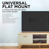 ProMounts Premium Flat / Fixed Tv Wall Mount for 60" to 110" TVs Up to 165lbs
