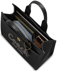 Coach Cargo Medium Bubble Leather Tote Bag