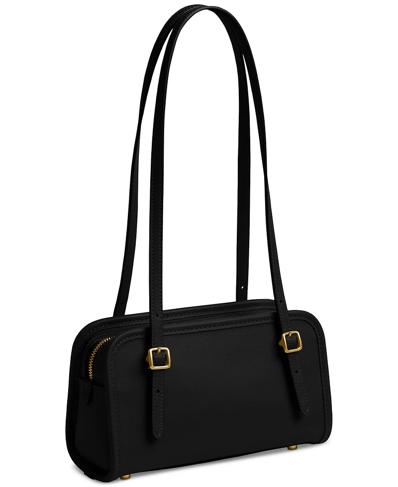 Coach Swing Zip Leather Shoulder Bag 20