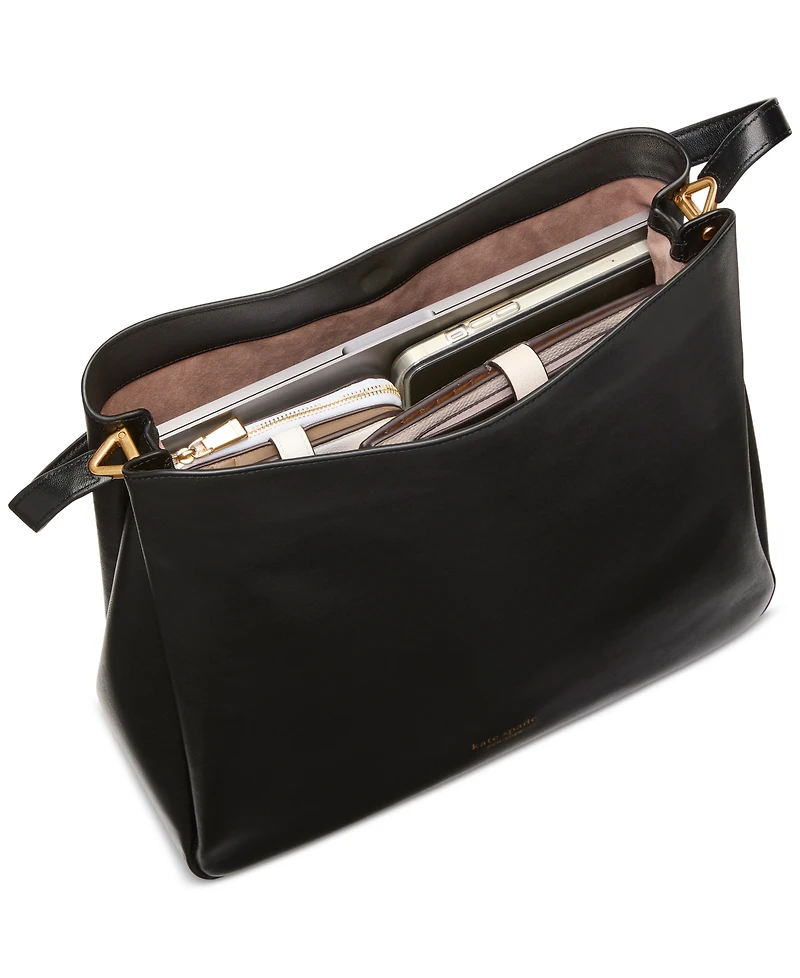kate spade new york Grace Medium Leather Hobo Bag