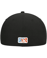 Men's New Era Black Inland Empire 66ers Authentic Collection Team 59FIFTY Fitted Hat