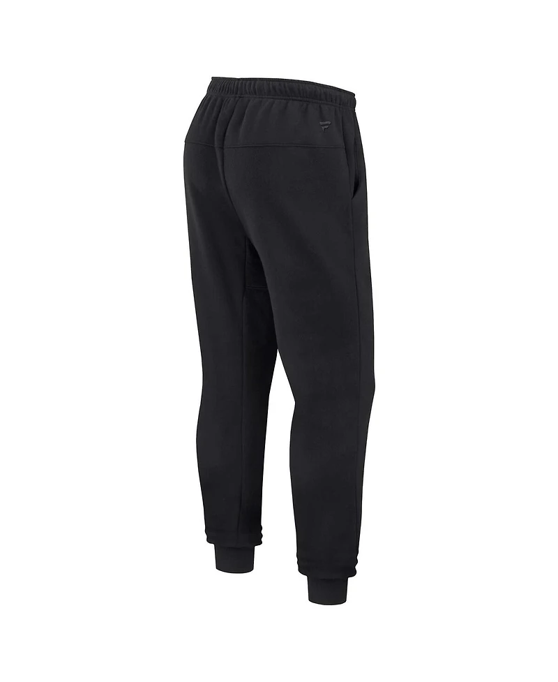 Men's and Women's Fanatics Signature Black Milwaukee Bucks Super Soft Fleece Jogger Pants