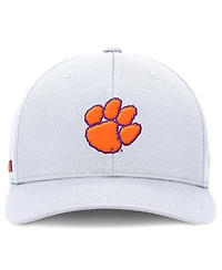 Top of the World Men's White Clemson Tigers Reflex Logo Flex Hat