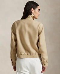 Polo Ralph Lauren Women's Linen Windbreaker