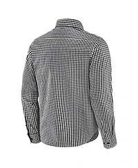 J. Palmer Men's Black Philadelphia Eagles Dual Threat Long Sleeve Button-Up Shirt