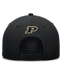 Fanatics Men's Black Purdue Boilermakers Foul Ball Rope Adjustable Hat