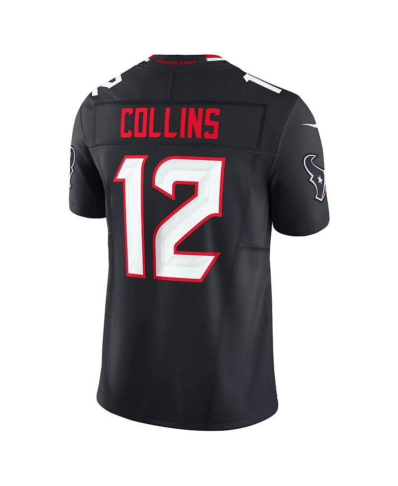 Nike Men's Nico Collins Navy Houston Texans Team Vapor F.u.s.e. Limited Jersey