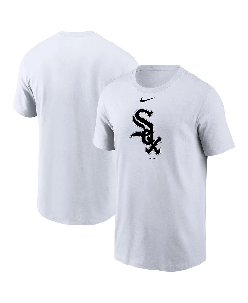 Nike Men's White Chicago Sox Large Logo T-Shirt