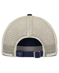 Nike Men's Navy/Natural Houston Astros Cooperstown Collection Club Trucker Adjustable Hat