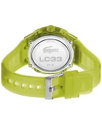 Lacoste Men's LC33 Silicone Strap Watch