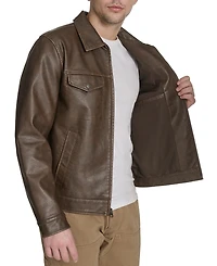 Levi's Men's Classic-Fit Faux-Leather Jacket