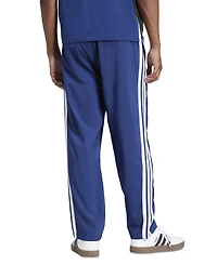 adidas Men's Stanford Essential Three-Stripes Open Hem Track Pants