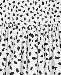 On 34th Women's Smocked Bubble-Hem Midi Dress, Exclusively at Macy's
