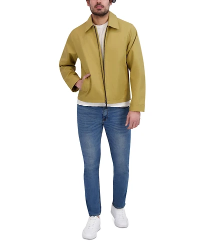 Robert Graham Men's Textured Full-Zip Water-Resistant Jacket