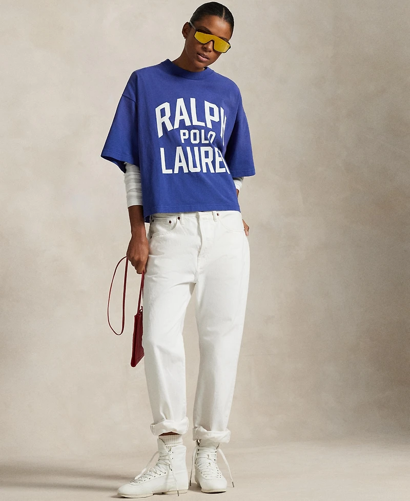 Polo Ralph Lauren Women's Logo Cotton Jersey Tee