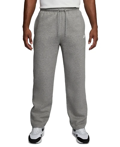 Nike Men's Club Brushed Fleece Open Hem Pants