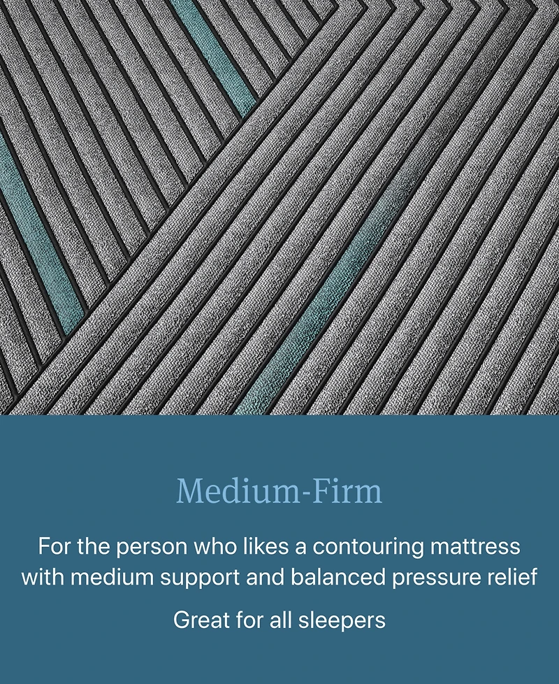 Beautyrest Level Two 12" Medium Firm Hybrid Mattress