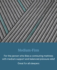 Beautyrest Level Two 12" Medium Firm Hybrid Mattress