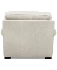 Radley Roll Arm 38" Leather Chair, Exclusively at Macy's