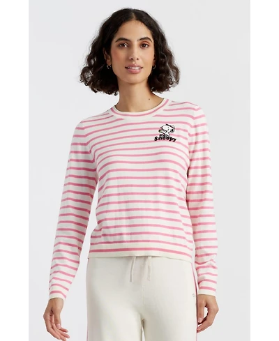 Chinti & Parker Women's Cotton Peanuts Racquet Club Sweater