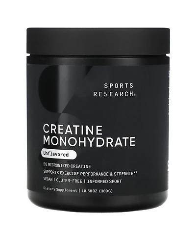 Sports Research Creatine Monohydrate Unflavored