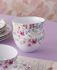 Noritake Bloomington Road 6" Set of 4 Cereals, Service for 4