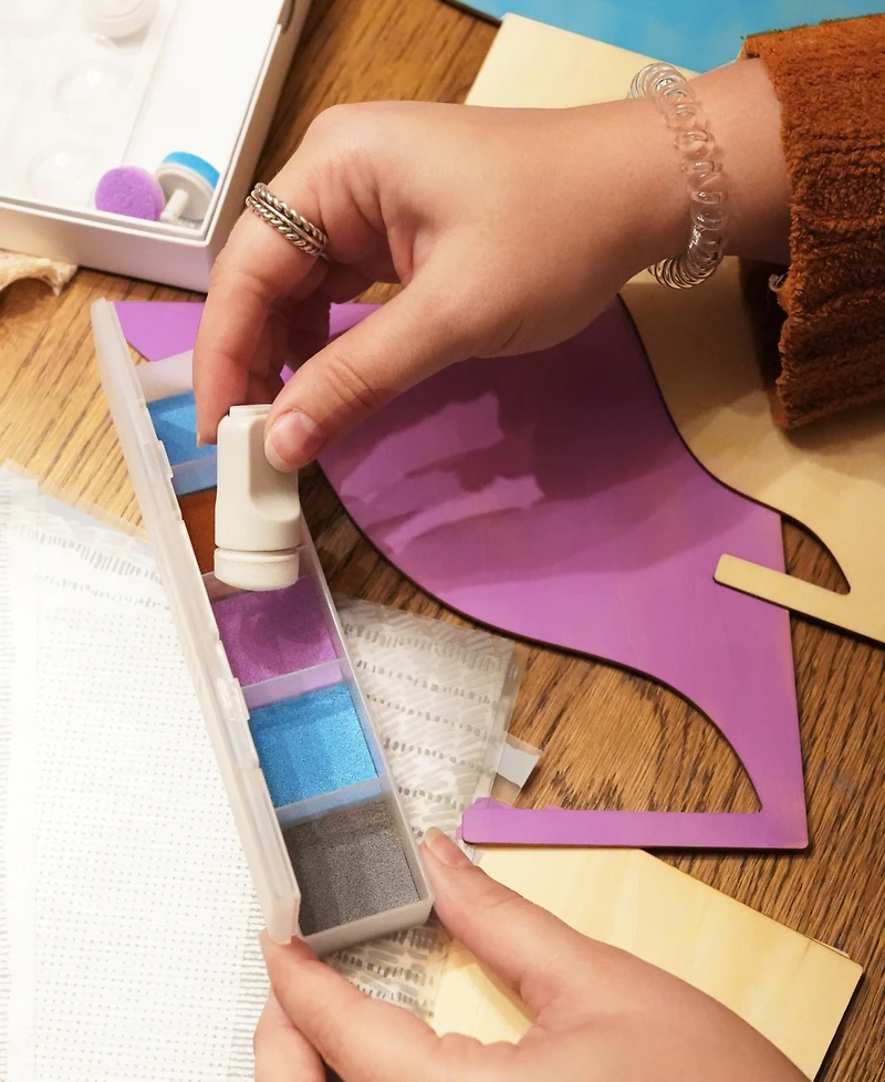 Lifelines FlowCrafts Layered Wooden Wall Art Crafting Kit