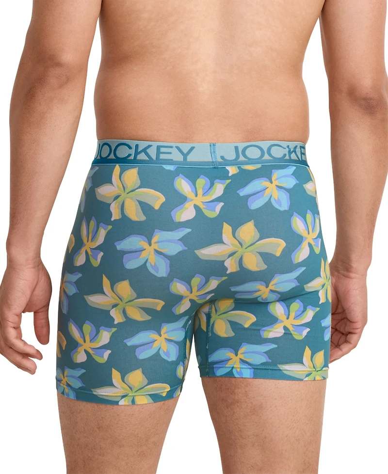 Jockey Men's 3pk. True Style Logo Boxer Briefs