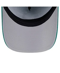 New Era Men's Kelly Green Dallas Stars Core A-Frame 9FORTY Adjustable Hat