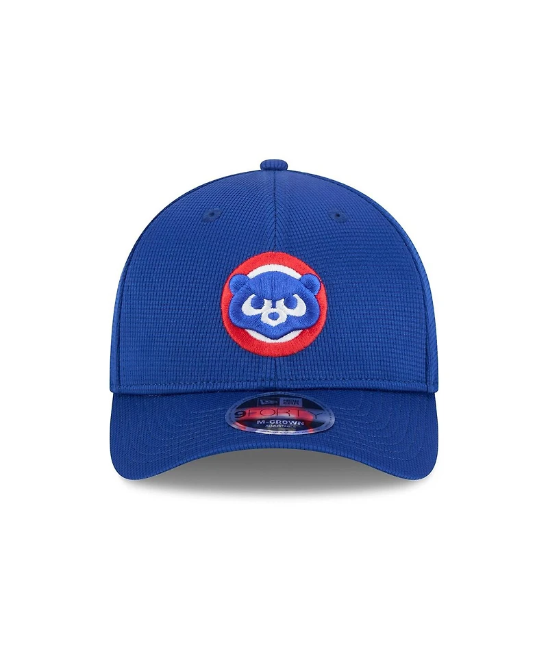 New Era Men's Royal Chicago Cubs 2025 Batting Practice 9FORTY M-Crown Adjustable Hat